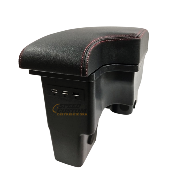 Descansabrazos para Toyota Hilux Costura Roja Compatible con Modelos 2016-2024. -  SC0019228 - Imagen 2
