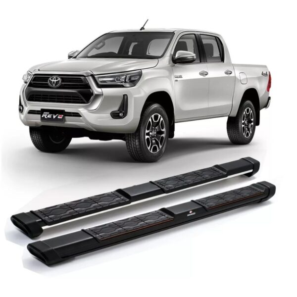 Estribos Negros Keko Hilux 2016-2021 Directos Off Road / K703PR - SC0018728