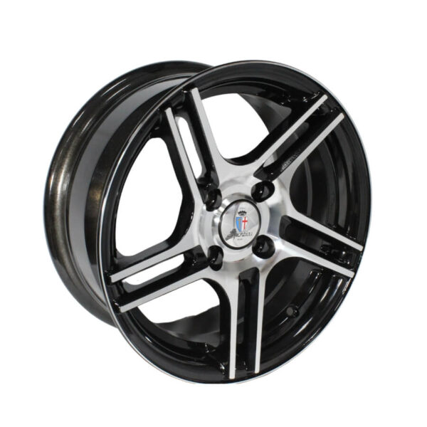 Rines 14" de aluminio 4x100 Modelo Monza (Juego de 4) - Aveo, Gol, March, Tsuru, Mirage | SC0018992 - Imagen 4