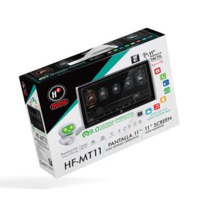 Pantalla Para Cabecera Touch Desmontable 11 USB,SC, Bluetooth. HF-MT11 - SC0019004