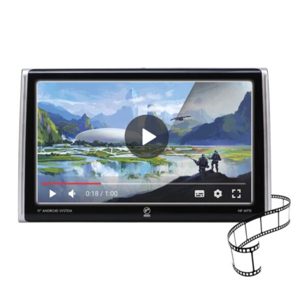 Pantalla Para Cabecera Touch Desmontable 11 USB,SC, Bluetooth. HF-MT11 - SC0019004 - Imagen 2