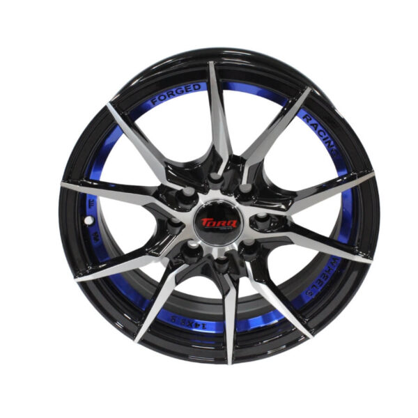 Rines 14" de aluminio 4x100/108 Modelo 14G0185E (Juego de 4) - Aveo, Gol, Mazda 2, Rio, Verna, Yaris, Prius C, Fiesta, Figo, Ka | SC0019492