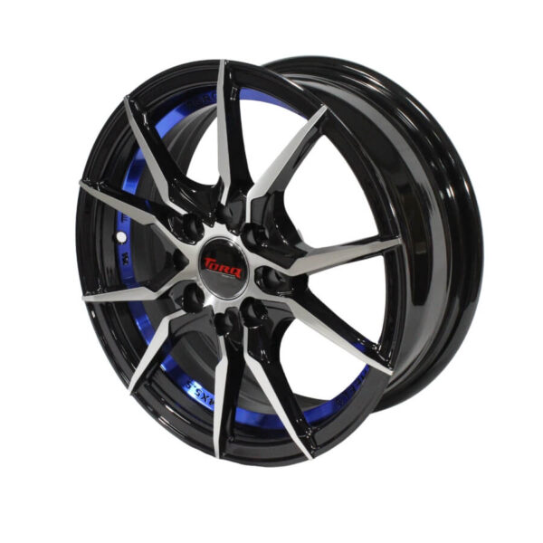 Rines 14" de aluminio 4x100/108 Modelo 14G0185E (Juego de 4) - Aveo, Gol, Mazda 2, Rio, Verna, Yaris, Prius C, Fiesta, Figo, Ka | SC0019492 - Imagen 2