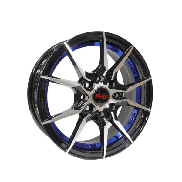 Rines 14" de aluminio 4x100/108 Modelo 14G0185E (Juego de 4) - Aveo, Gol, Mazda 2, Rio, Verna, Yaris, Prius C, Fiesta, Figo, Ka | SC0019492 - Imagen 4