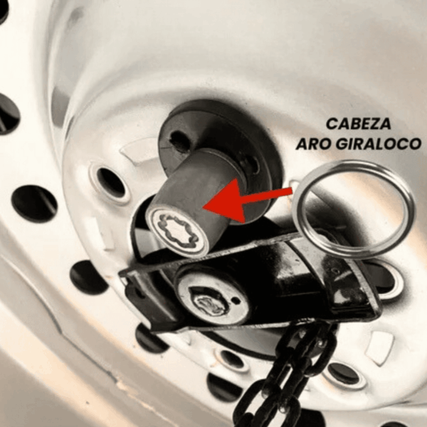 Seguro para Llanta de Refacción (Spare Lock) para Toyota Hilux – Modelo 31161500 | SC0019444 - Imagen 4