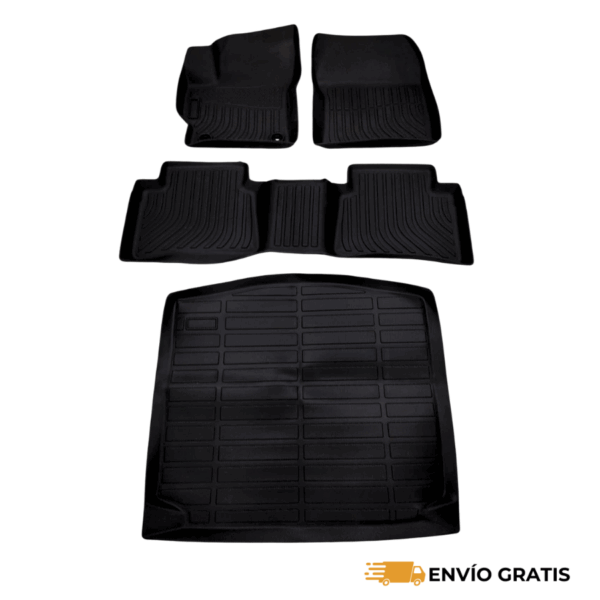 Tapetes de Uso Rudo para Toyota Corolla con Tapete de Cajuela | SC0019453