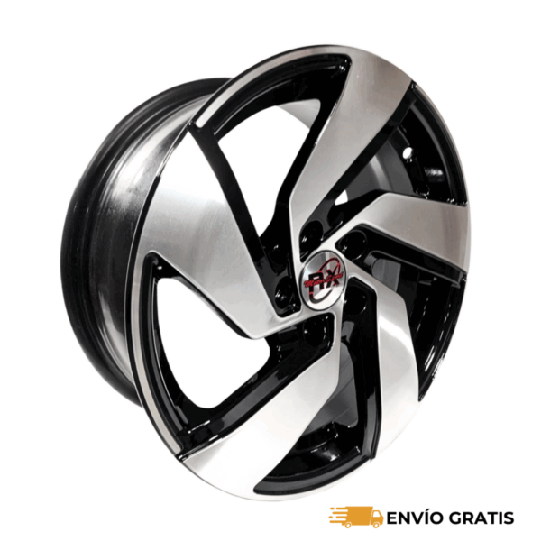 Rines 17" de aluminio 5x114 Modelo GTN (Juego de 4) / Prius, Rav4, Mazda 3, Honda Civic, Kicks, Altima | SC0019466 - Imagen 2