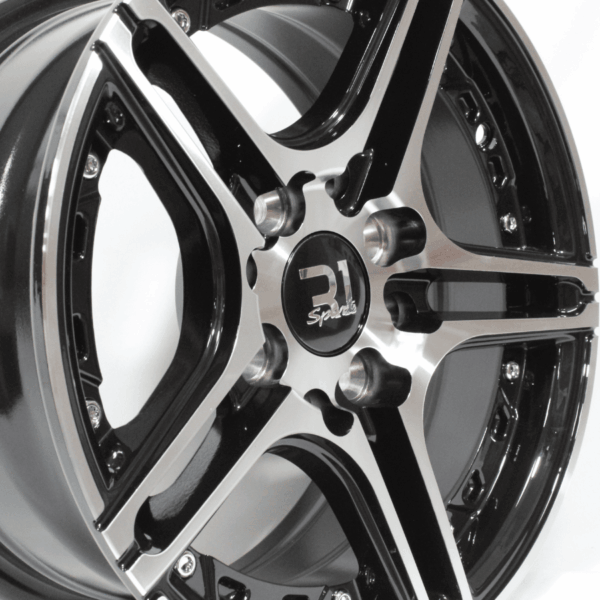 Rines 13" de aluminio 4x100/114.3 Modelo 3040 (Juego de 4) – R1 Sport / Tsuru, Chevy, March, Fiesta, Pointer, Sentra | SC0019469 - Imagen 4