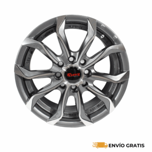 Rines 14" de aluminio 4x100/108 Modelo 14G0190B (Juego de 4) – Aveo, Gol, Mazda 2, Rio, Verna, Yaris, Fiesta, Figo, Ka | SC0019486