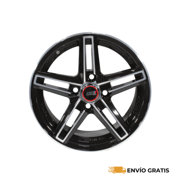 Rines 14" de aluminio 4x100 Modelo 14MJA097C (Juego de 4) – Aveo, Gol, March, Tsuru, Mirage | SC0019490