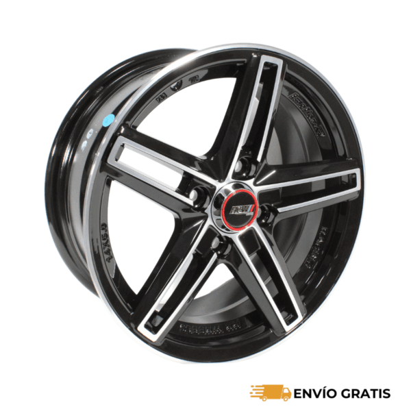 Rines 14" de aluminio 4x100 Modelo 14MJA097C (Juego de 4) – Aveo, Gol, March, Tsuru, Mirage | SC0019490 - Imagen 2