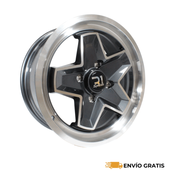 Rines 17" de aluminio 4x130 Modelo VC590 (Juego de 4) – R1 Sport / Vocho, Vw Sedan, Vw Combi | SC0019512 - Imagen 2