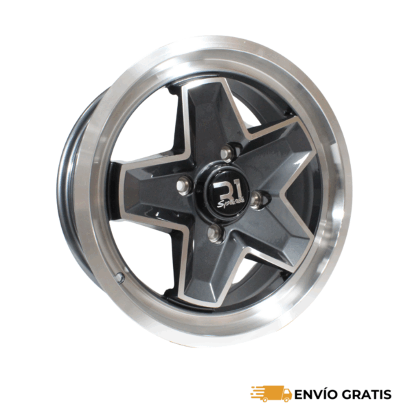 Rines 17" de aluminio 4x130 Modelo VC590 (Juego de 4) – R1 Sport / Vocho, Vw Sedan, Vw Combi | SC0019512 - Imagen 4