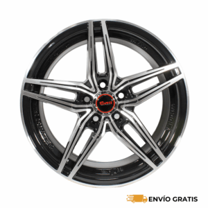 Rines 16" de aluminio 5x100 Modelo 16G5385E (Juego de 4) – Volkswagen Golf, Jetta, Polo, Ibiza, León | SC0019516
