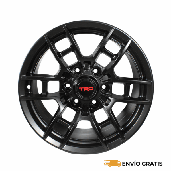 Rines 17" de aluminio 6x139.7 Modelo JA127 (Juego de 4) – R1 Sport / Hilux, Tacoma, NP300, L200, BT-50 | SC0019523