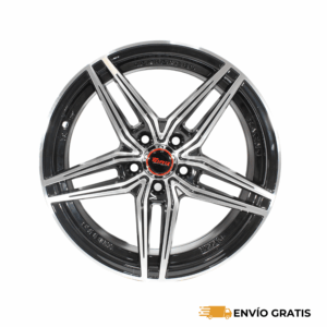 Rines 16" de aluminio 5x100 Modelo 16GS385E (Juego de 4) – Volkswagen Golf, Jetta, Polo, Ibiza, León | SC0019529
