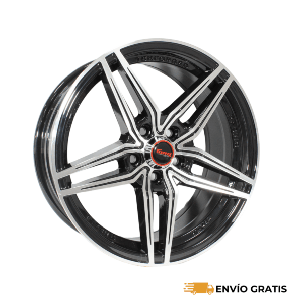 Rines 16" de aluminio 5x100 Modelo 16GS385E (Juego de 4) – Volkswagen Golf, Jetta, Polo, Ibiza, León | SC0019529 - Imagen 2