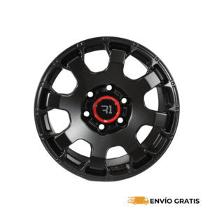 Rines 17" de aluminio 6x139.7 Modelo QC841 (Juego de 4) – R1 Sport - Hilux, Tacoma, NP300 | Negro Mate | SC0019539