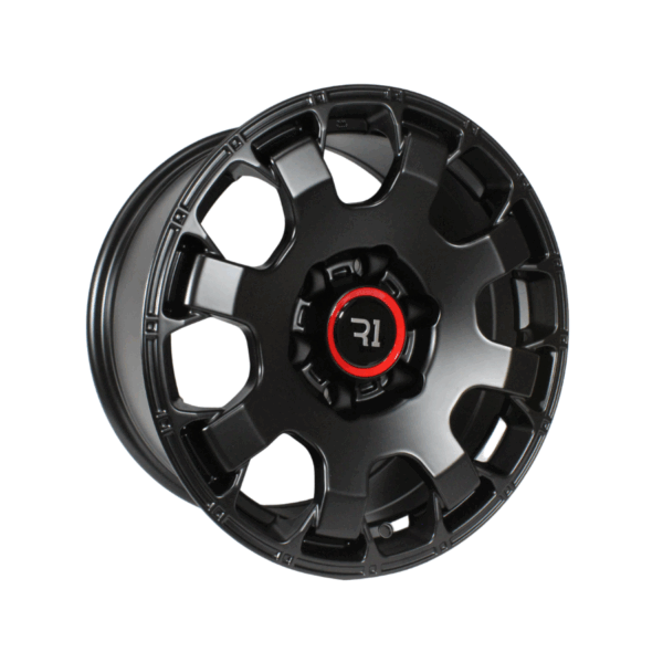 Rines 17" de aluminio 6x139.7 Modelo QC841 (Juego de 4) – R1 Sport - Hilux, Tacoma, NP300 | Negro Mate | SC0019539 - Imagen 2