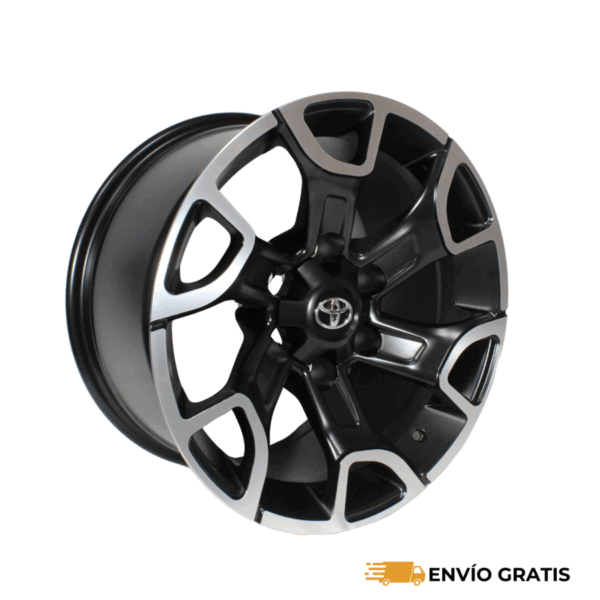 Rines 17" de aluminio 6x139.7 Modelo TH086 (Juego de 4) – R1 Sport / Hilux, Tacoma, NP300, L200, BT-50, Frontier | SC0019546 - Imagen 3