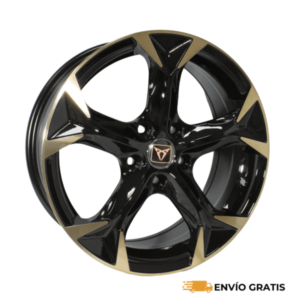 Rines 17" de aluminio 5x112 Modelo 5228 (Juego de 4) – R1 Sport / Audi A3, A4, A6, Q5, Volkswagen Passat, Golf | SC0019551 - Imagen 2