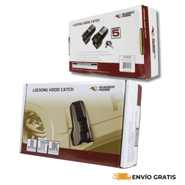 Seguro para Cofre Compatible con Jeep Wrangler JK y JL – Locking Hood Catch – Modelo RRHH11210.32 | SC0019553 - Imagen 4