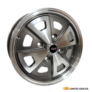 Rines 15” de Aluminio 4x130 Gris Gun Metal (Juego de 4) – Vocho Sedan VW | SC0019698