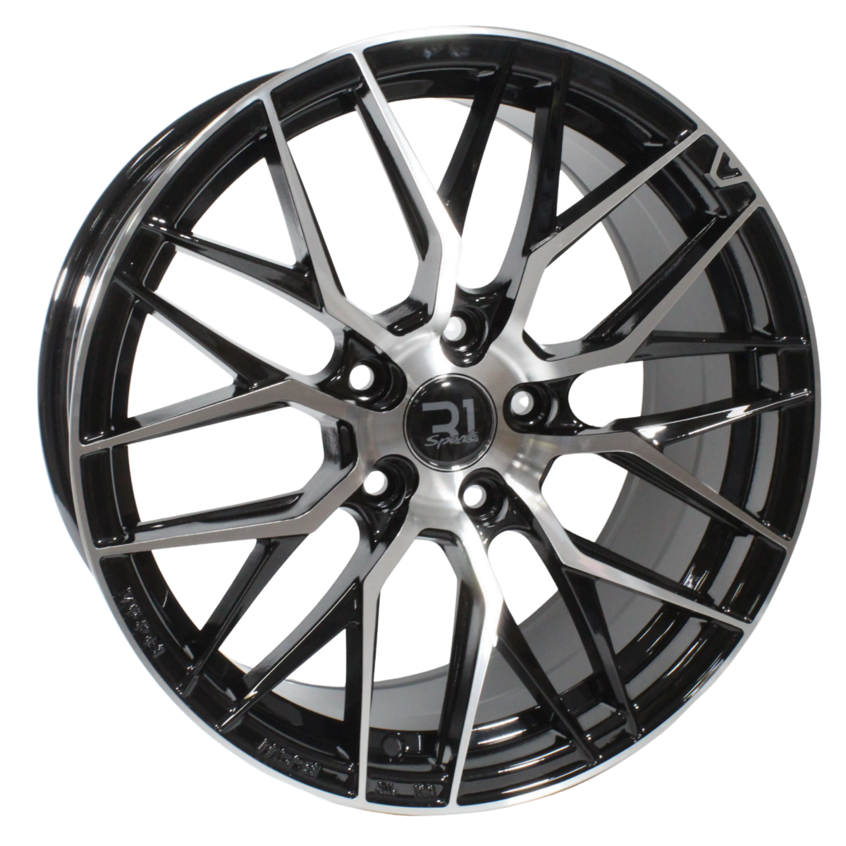 Rines 17″ de aluminio 5×114.3 Modelo DX088 Black Machine Face (Juego de 4) – Civic, Mazda 3, Sentra, Corolla, CR-V | SC0019602 - Imagen 2