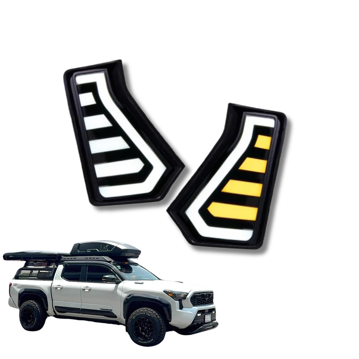 DRL Plus con Direccional para Toyota Tacoma 2024+ Blanco/Ámbar | SC0019605 - Imagen 2