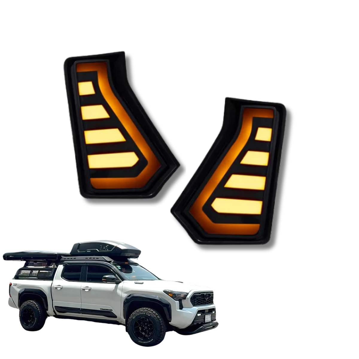 DRL Plus con Direccional para Toyota Tacoma 2024+ Blanco/Ámbar | SC0019605 - Imagen 3