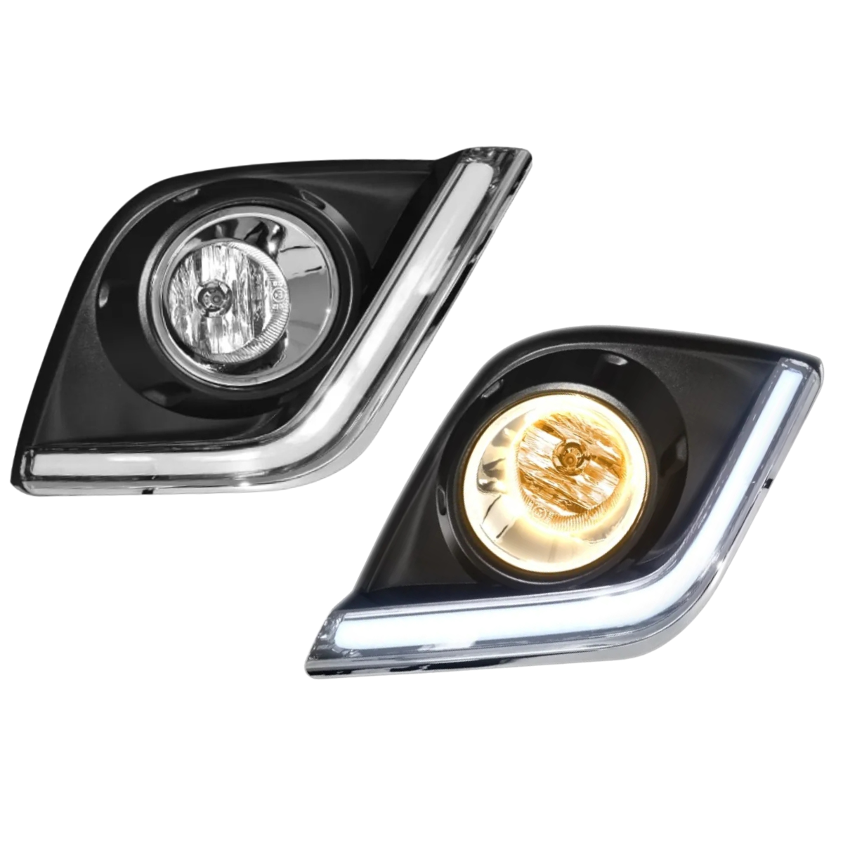 Faros auxiliares para Hilux 2016-2025 Halógeno con Bisel DRL | SC0019729 - Imagen 2