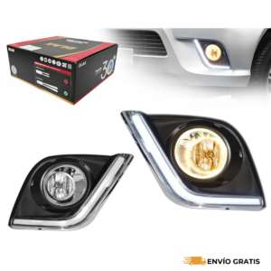 Faros auxiliares para Hilux 2016-2025 Halógeno con Bisel DRL | SC0019729