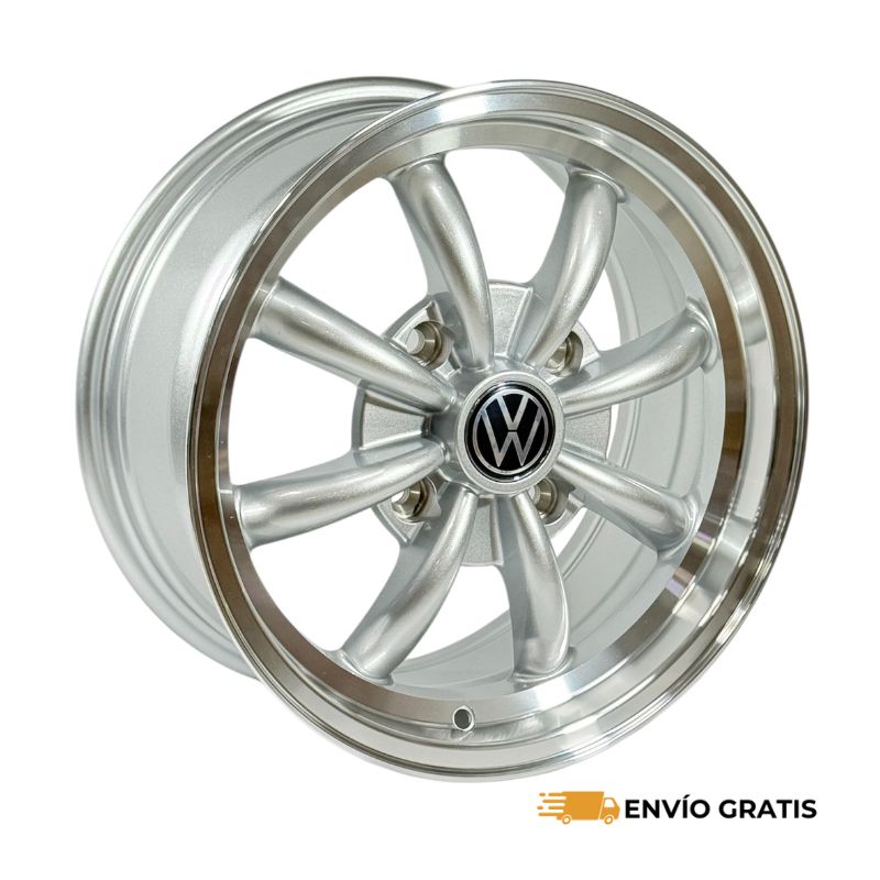 Rines 15" de aluminio 4x130 para Vocho (Juego de 4) – Volkswagen | SC0019739