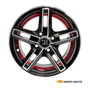 Rines 13" de aluminio 4x100 Modelo JA150  (Juego de 4) – Aveo, March, Gol, Yaris, Mazda 2 | SC0019752