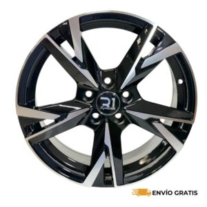 Rines 16" de aluminio 5x100 Modelo 6407 Black Machine Face (Juego de 4) – SC0019774