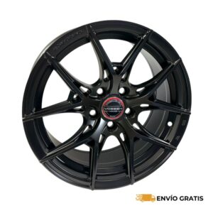 Rines 15" de aluminio 5x100 Modelo 1022 Matt Black (Juego de 4) – SC0019775