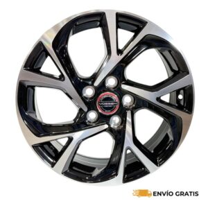Rines 17" de aluminio 5x114.3 Modelo H690F Machine Black (Juego de 4)  SC0019788