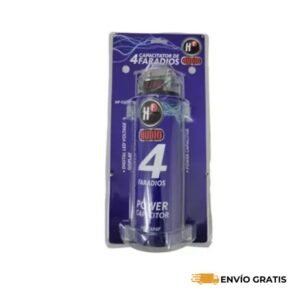 Capacitor 4 Faradios Hf Audio Hf-cap4f Indicador Voltaje 1pz