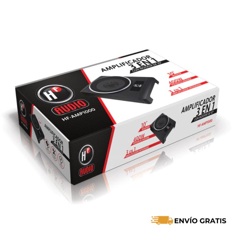 HF-AMP1000 Amplificador 3 En 1 De 400w - SC0014915