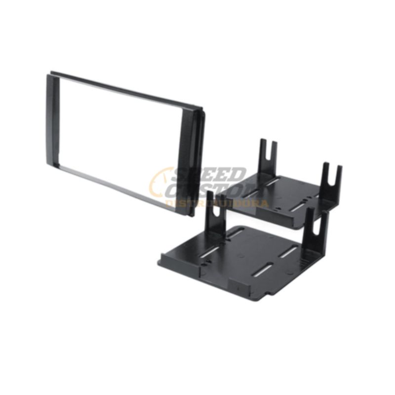 Frente Base Autoestereo Doble DIN para Nissan NP300 2016-2020 Note Versa HF-0756DDW SC0015159 - Imagen 2