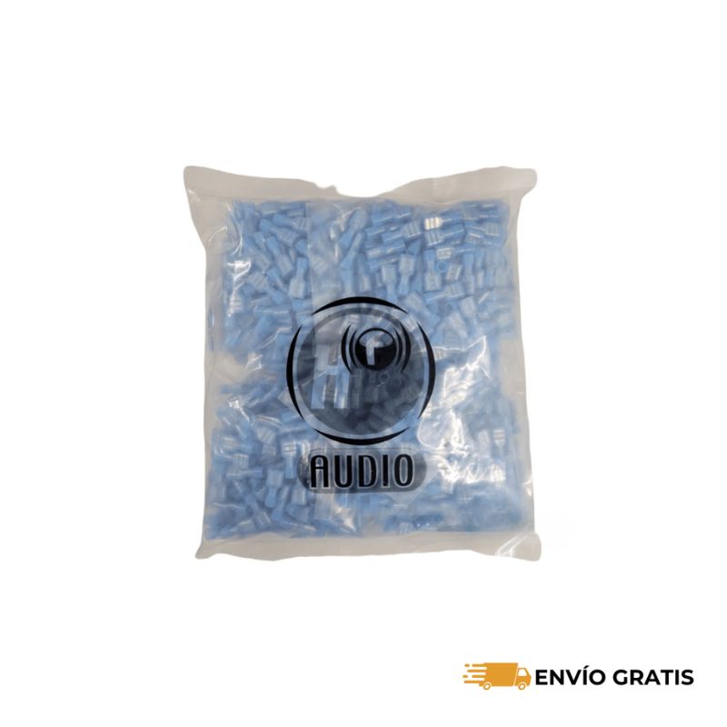 Terminal Forrada Conector Cable Zapata Nylon 1000 Piezas. FDFN2B - SC0015249
