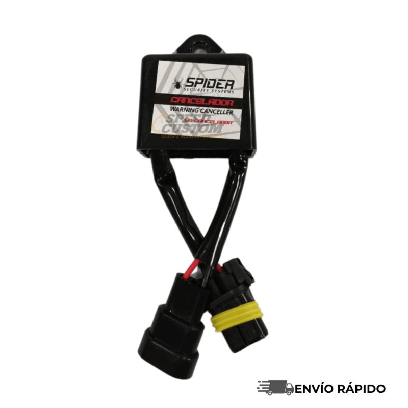 Cancelador Elimina Error Para Focos No Parpadeo Spider SR-CANCELADOR SC0015359