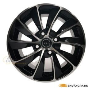 Rines de Aluminio Deportivos Modelo Airvent 17X7.0 4X114 Compatible con Toyota Avanza 2016-2021 SC0017815