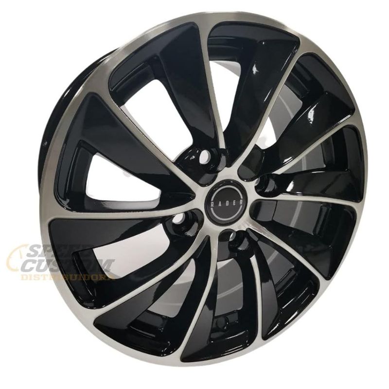 Rines de Aluminio Deportivos Modelo Airvent 17X7.0 4X114 Compatible con Toyota Avanza 2016-2021 SC0017815 - Imagen 2