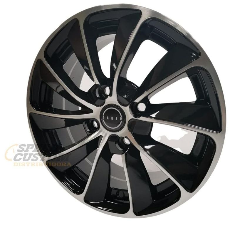 Rines de Aluminio Deportivos Modelo Airvent 17X7.0 4X114 Compatible con Toyota Avanza 2016-2021 SC0017815 - Imagen 4