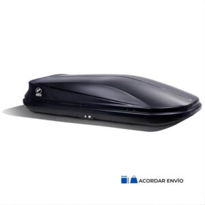 Portaequipaje Cargo Box 600 Lt Color Negro HF Modelo SR-BOX600BK SC0017885