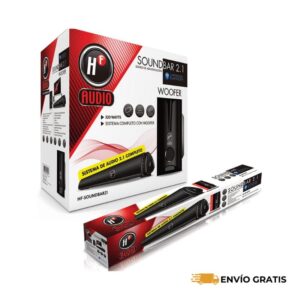 Barra De Sonido Y Woofer 2.1 320w Teatro Bt HF-SOUNDBAR21 / SC0018028