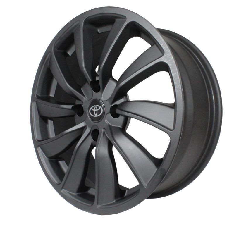 Rines de Aluminio Deportivos Modelo Airvent 17X7.0 4X114 Negro Mate Compatible con Toyota Avanza 2016-2021 SC0018316 - Imagen 2