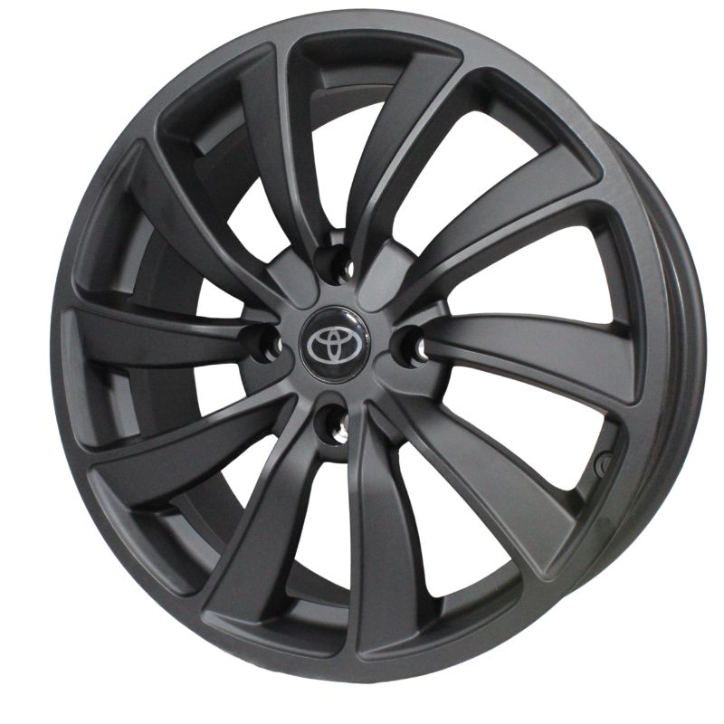 Rines de Aluminio Deportivos Modelo Airvent 17X7.0 4X114 Negro Mate Compatible con Toyota Avanza 2016-2021 SC0018316 - Imagen 3