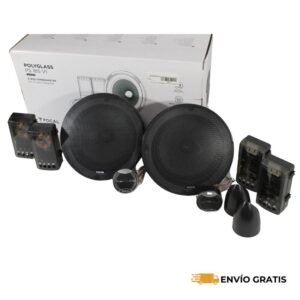 Set de Bocinas Coaxial 6.5" Polyglass 120W  Modelo PS165V1 | SC0018322